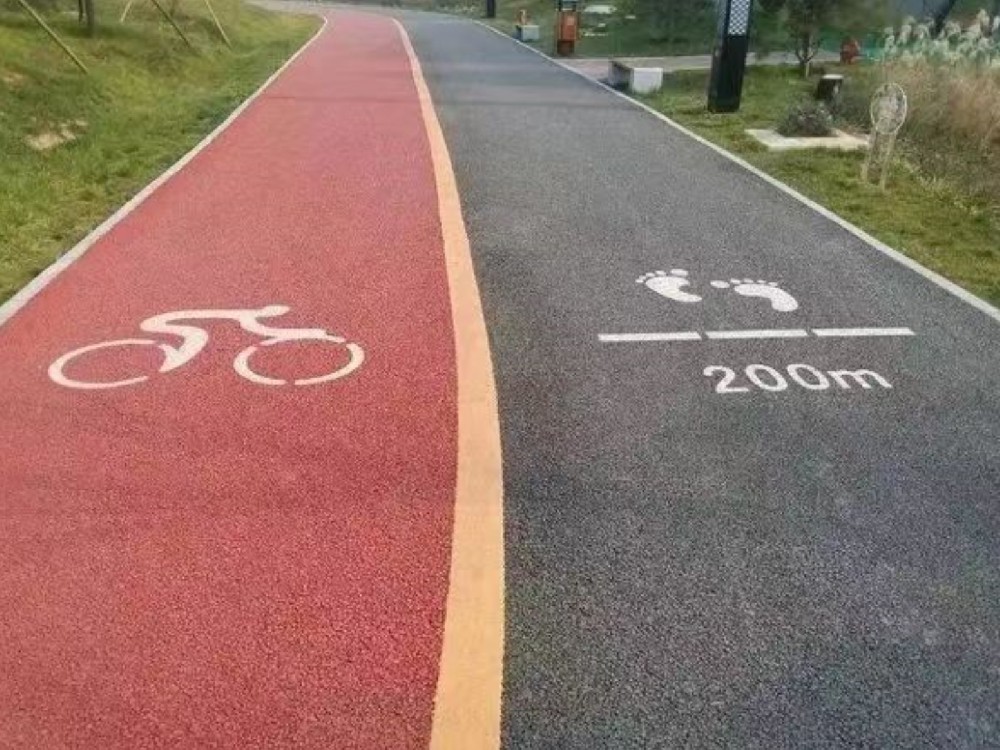 彩色混凝土路面是怎么做的？